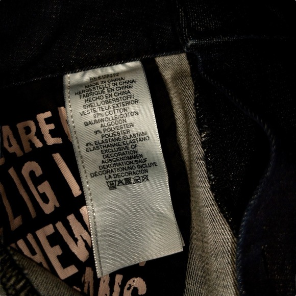 NWT True Religion Jennie Curvy Coated Leather Look Jeans Womens‎ 26 Skinny Denim - Picture 8 of 16